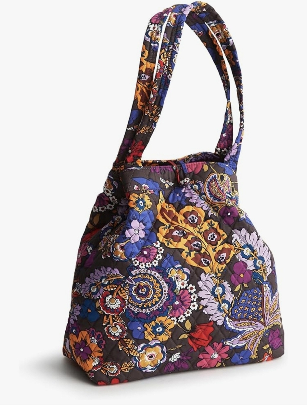 Vera Bradley Women's Premium Cotton Small Original Tote Premium #1259 - Picture 9 of 13